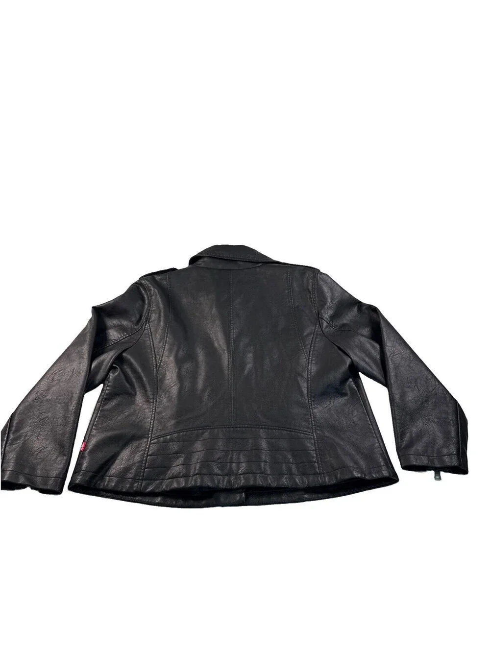 Levi Strauss Faux Leather Womens Motorcycle Jacket 2X New With Tags